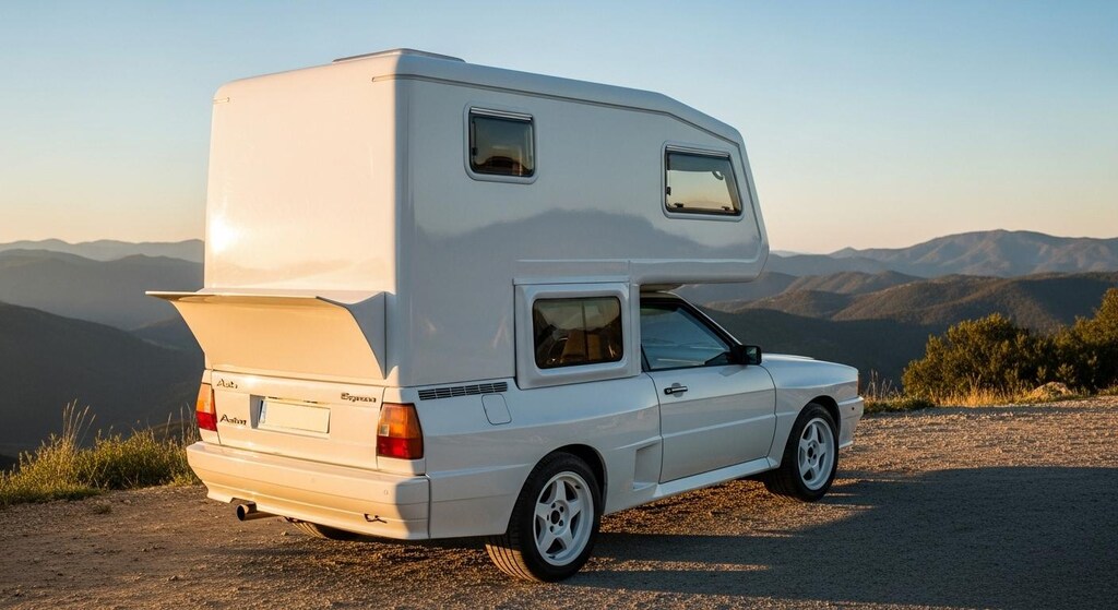 アウディクワトロキャンピングカー