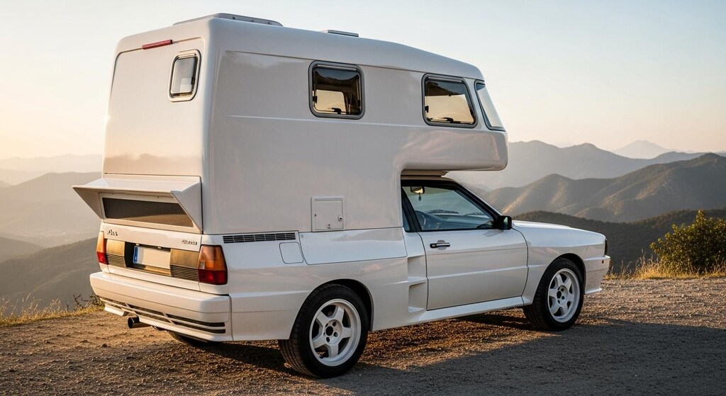 アウディクワトロキャンピングカー