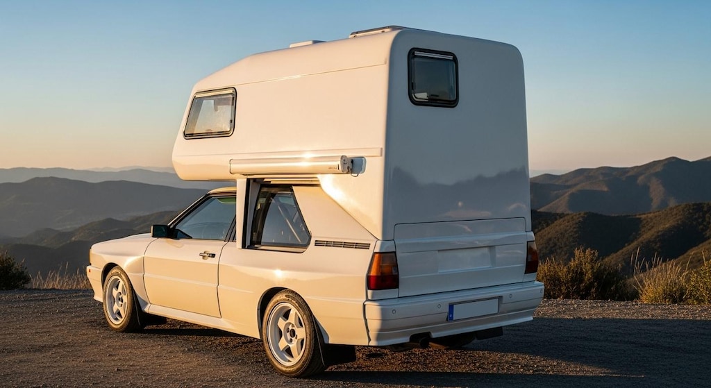 アウディクワトロキャンピングカー