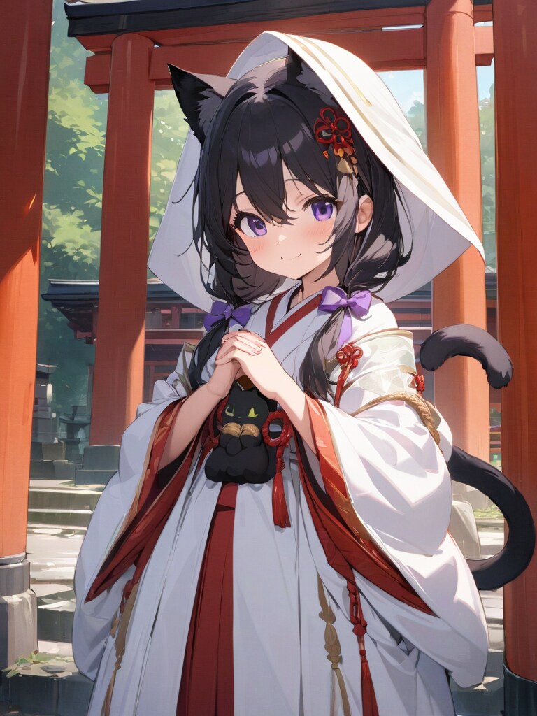 花嫁の猫娘