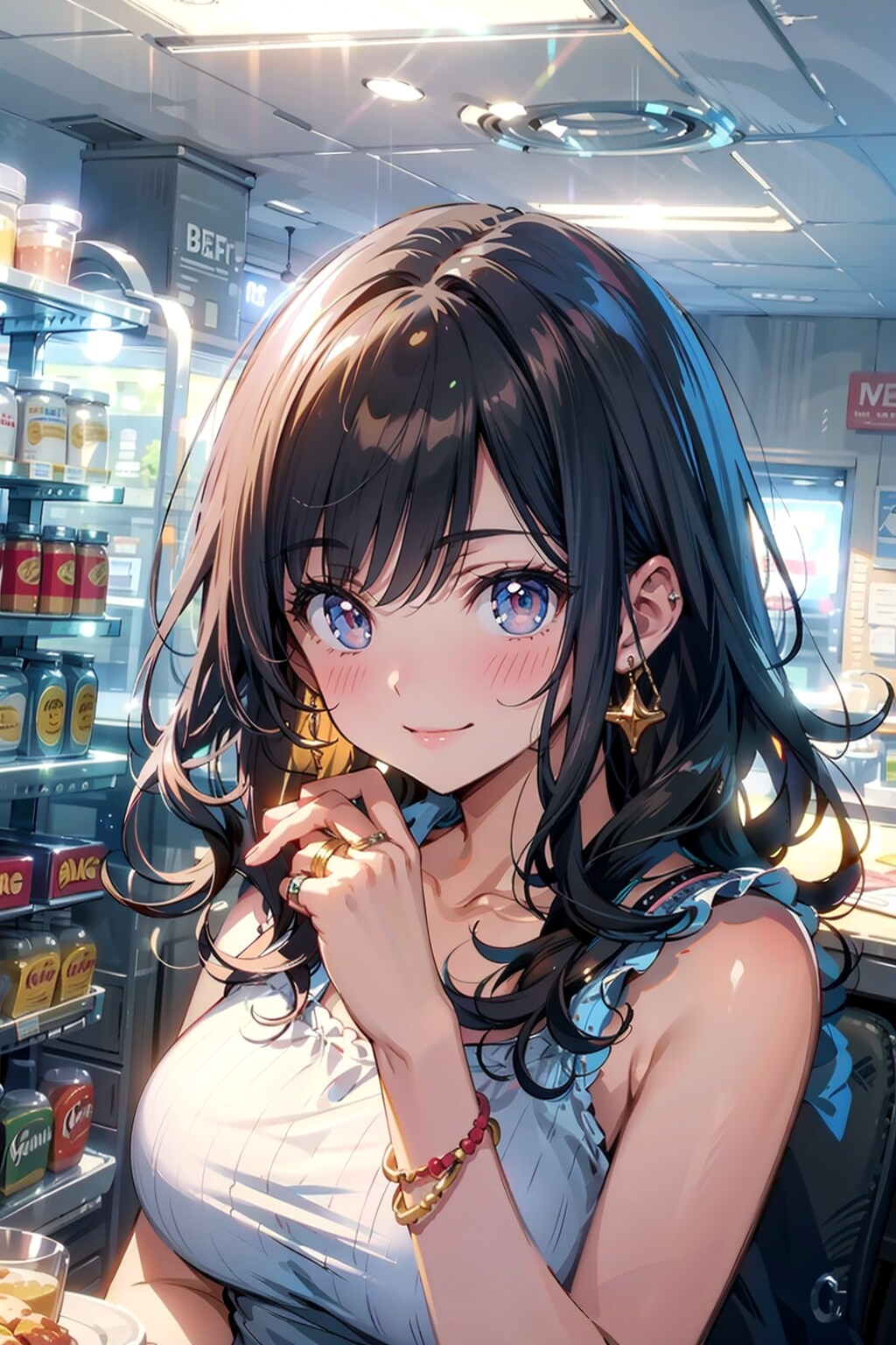 黄金のミニドレス