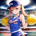 野球のチアガール 2枚目