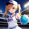 野球のチアガール 7枚目