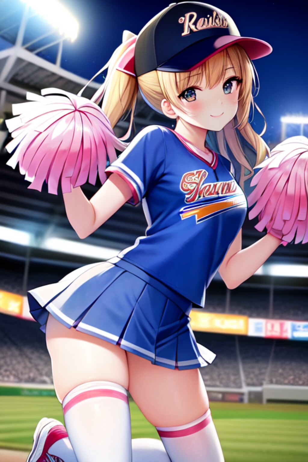 野球のチアガール