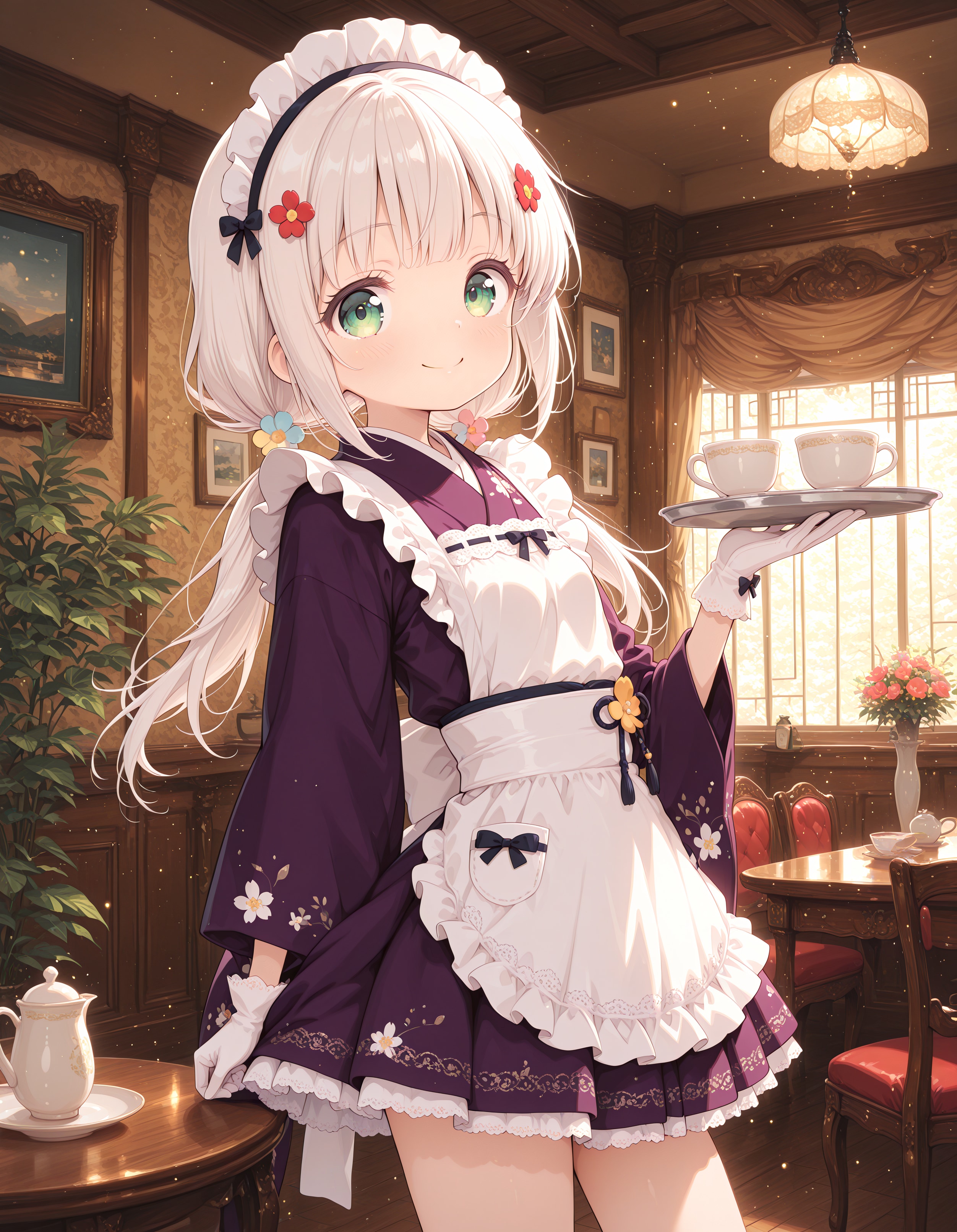 キュートな和メイド