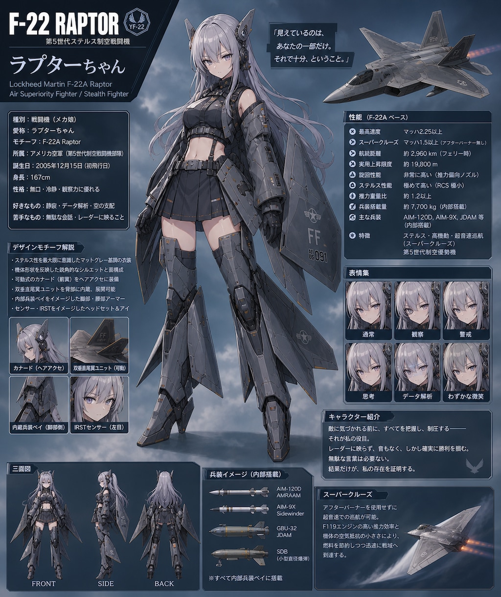 天翔る少女#04 ラプター