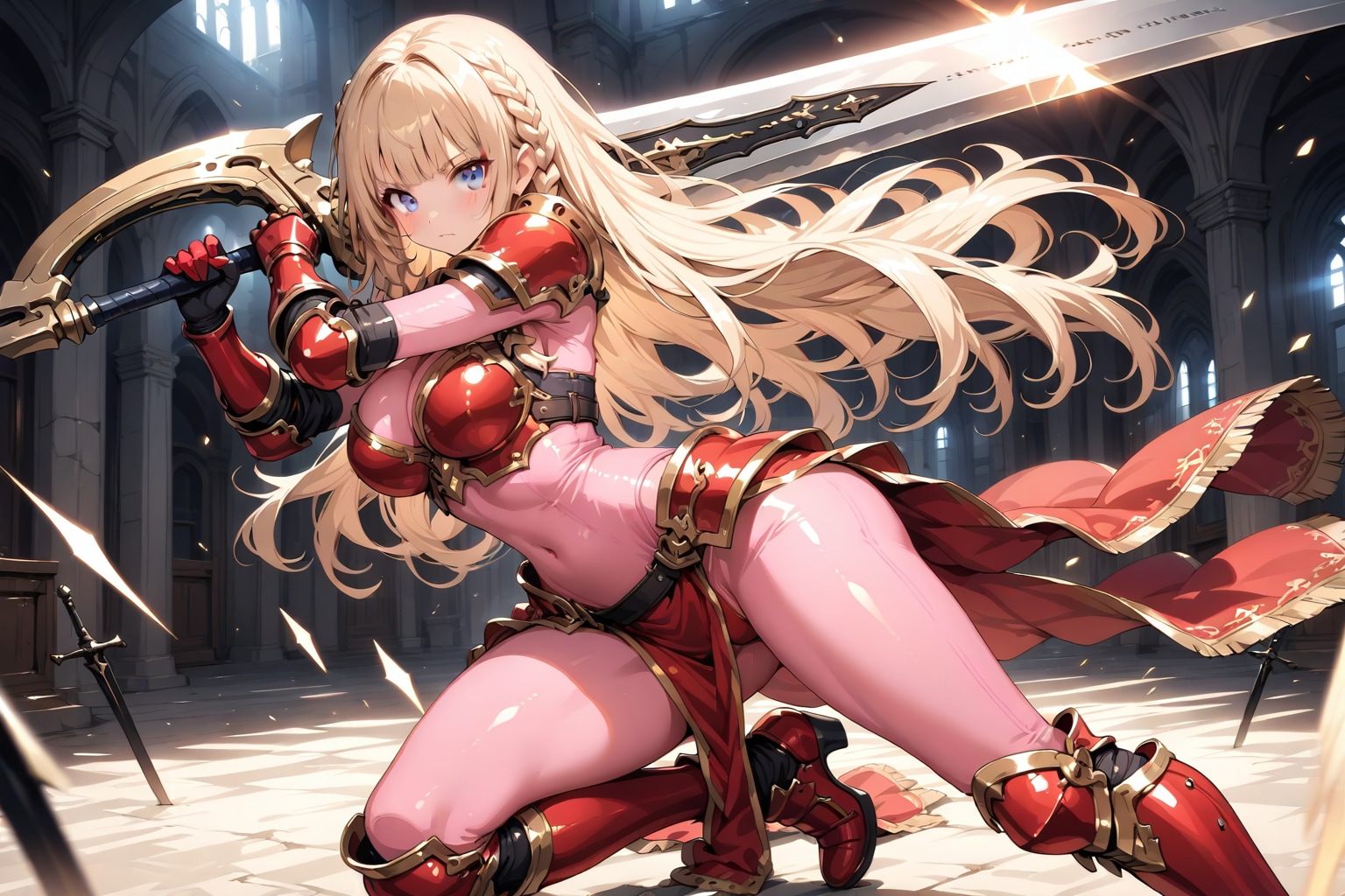 女戦士さん