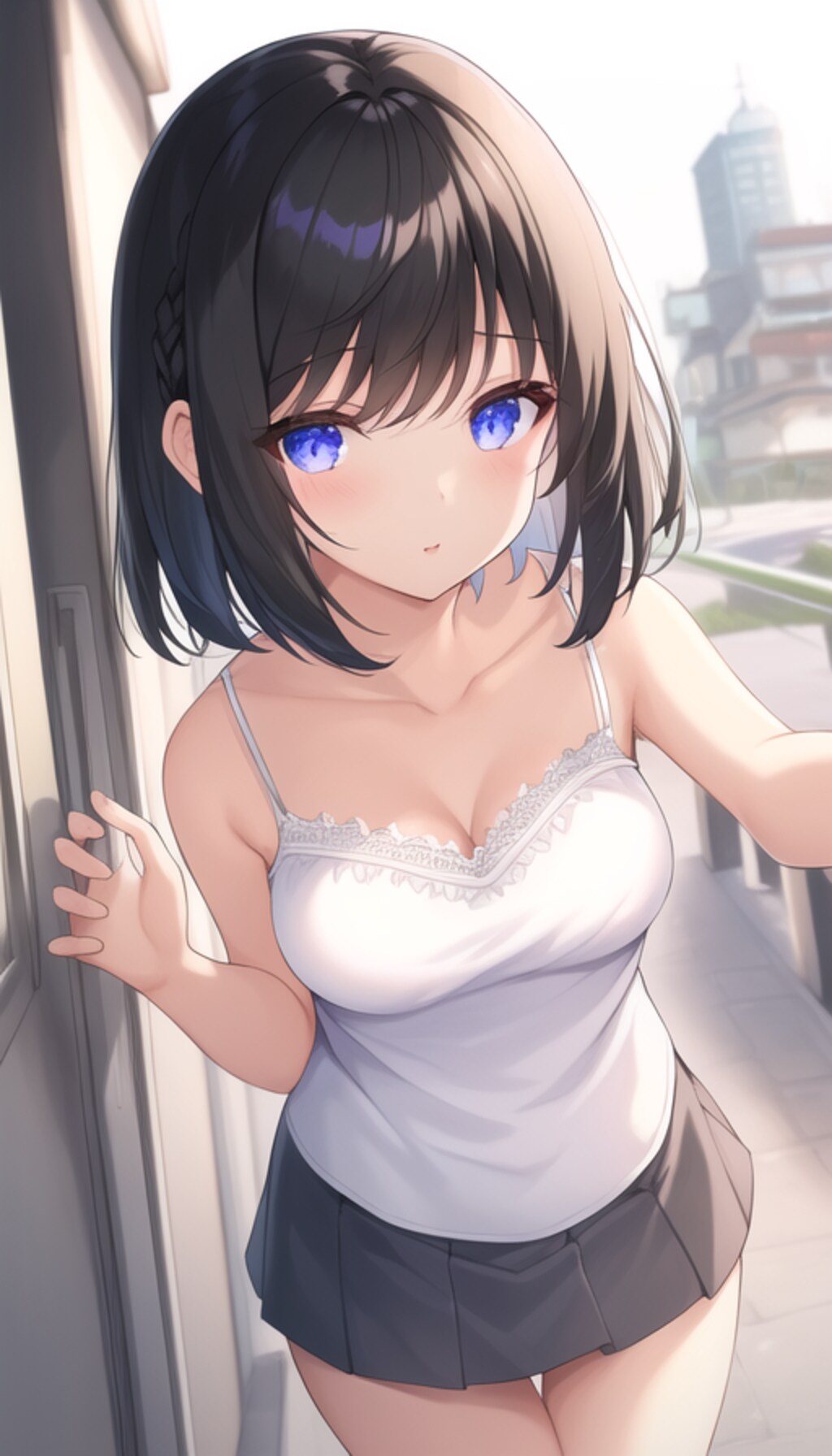 キャミソール娘