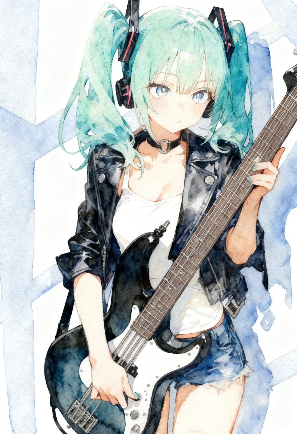 Miku's Bass Guitar