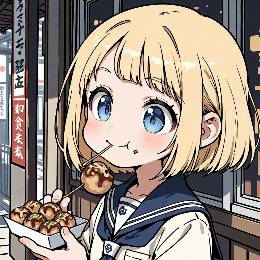 金髪ガールの日本文化体験 | の人気AIイラスト・グラビア