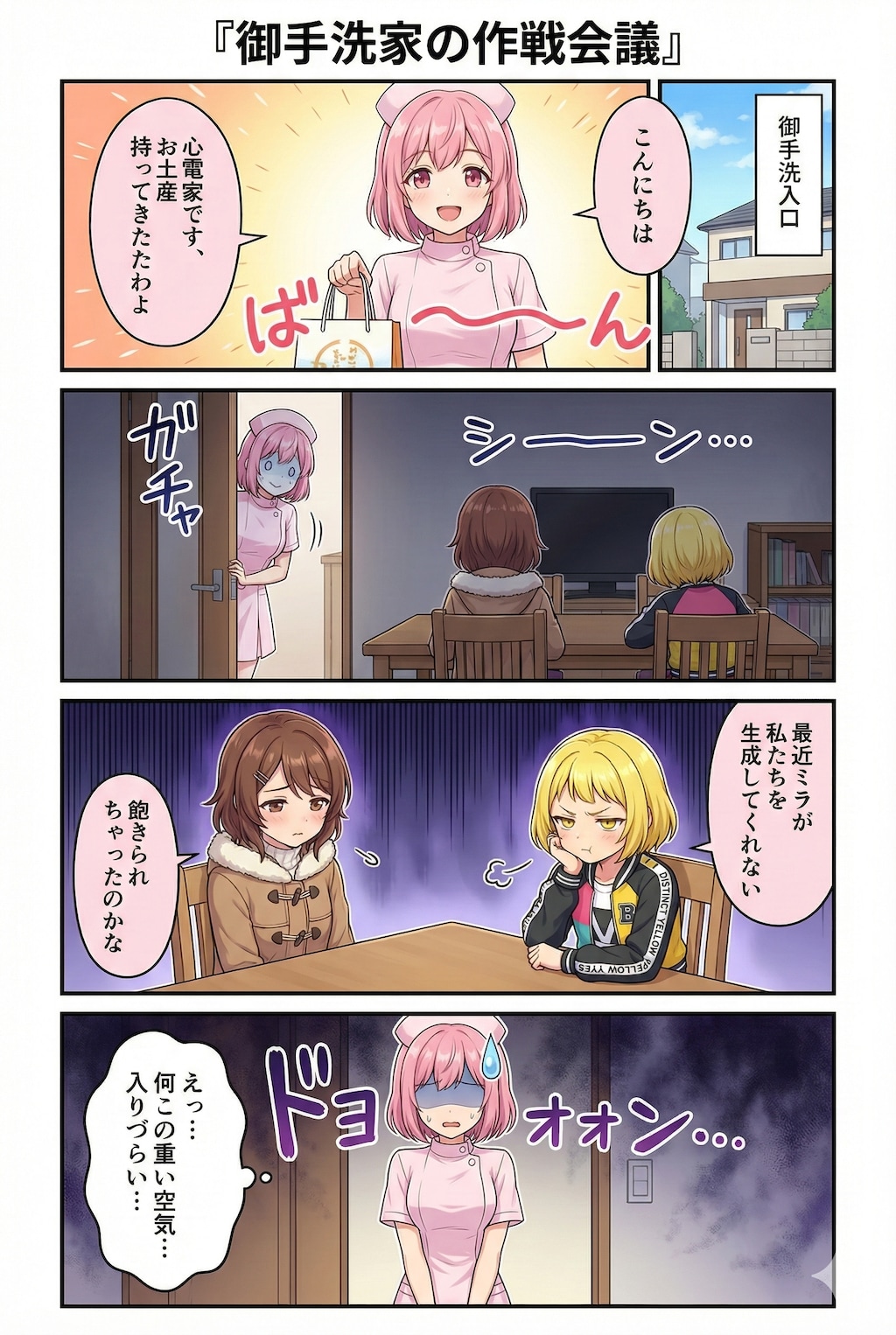 【追記あり】御手洗家の作戦会議