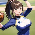 野球女子 3枚目