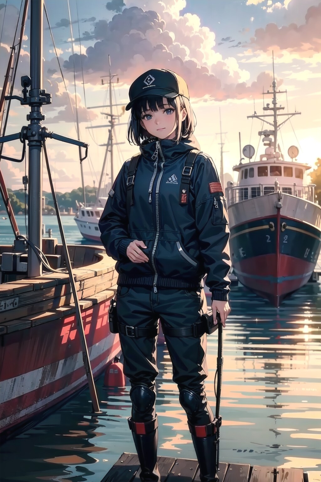 Les femmes de la ville portuaire