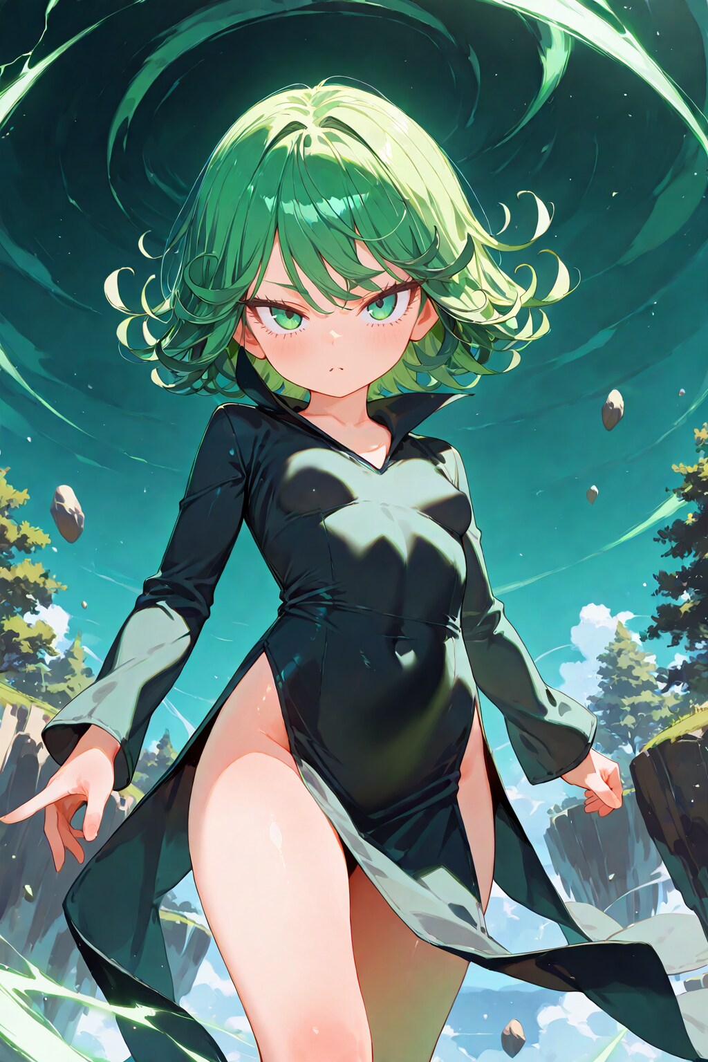 ワンパンマン　【戦慄のタツマキ】　どいつもこいつも不愉快！消えて