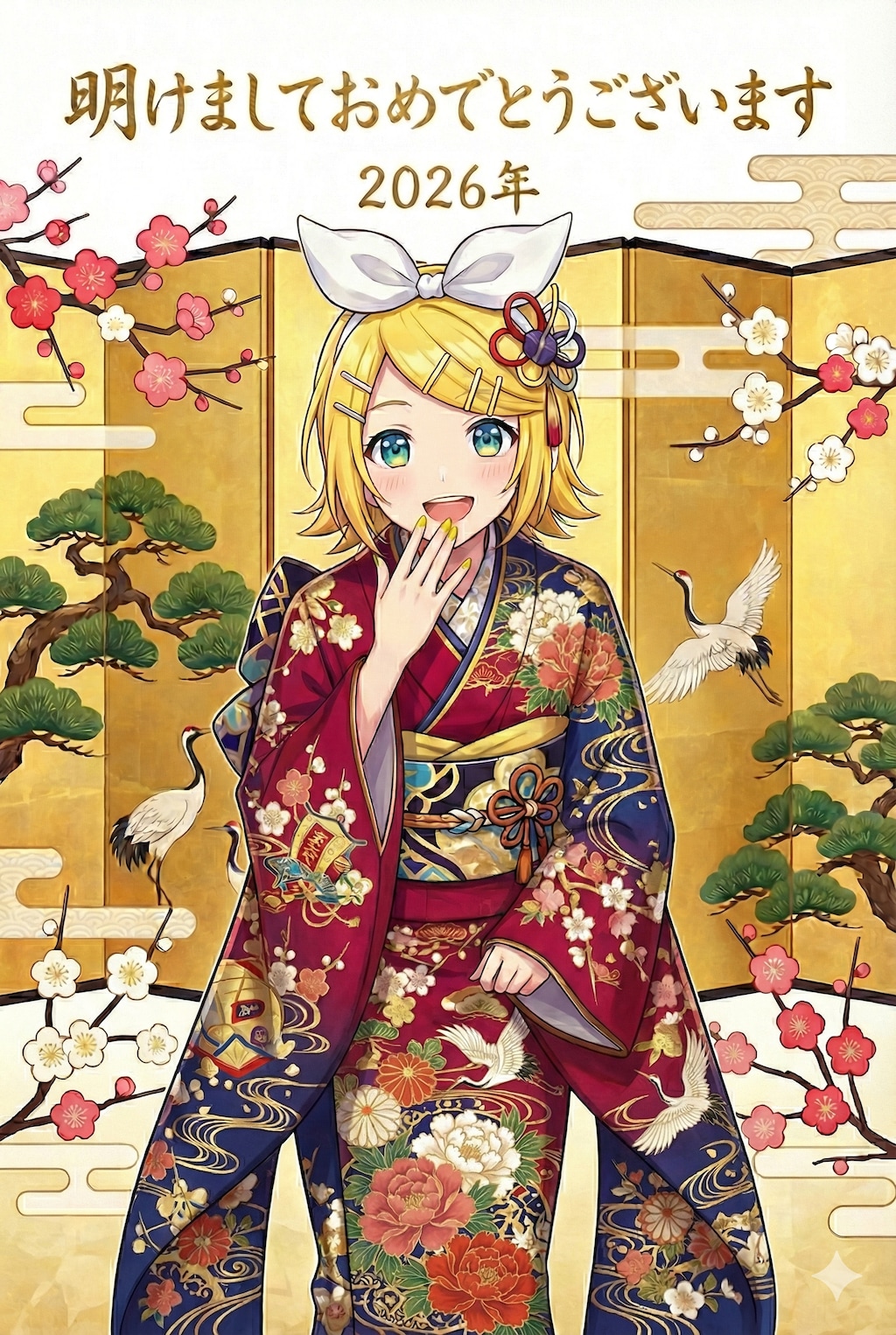 リンさん 新年のご挨拶🐴