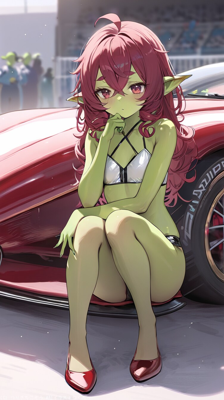 ゴブリンのレースクイーン