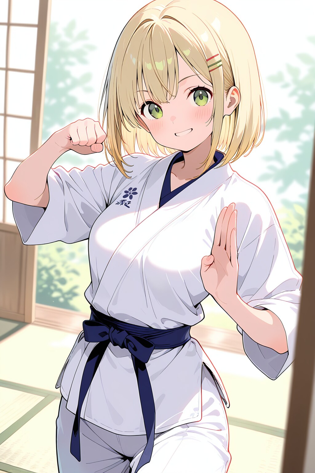 CHIZURU！ A fashionable judo girl!