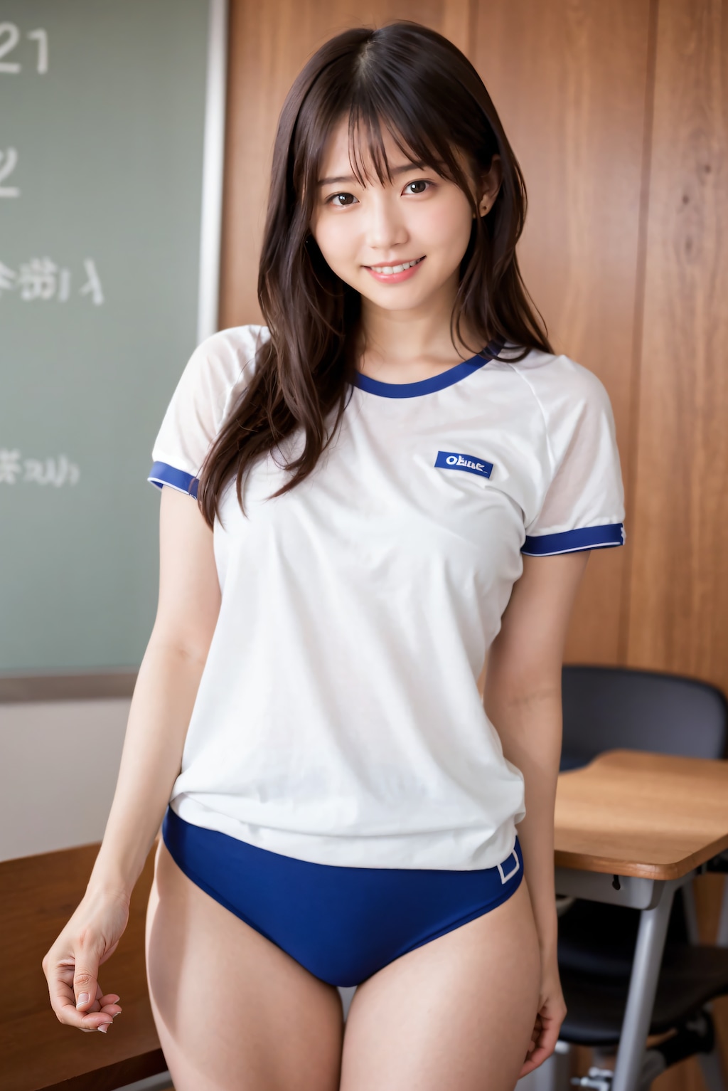 体操服の女の子 4