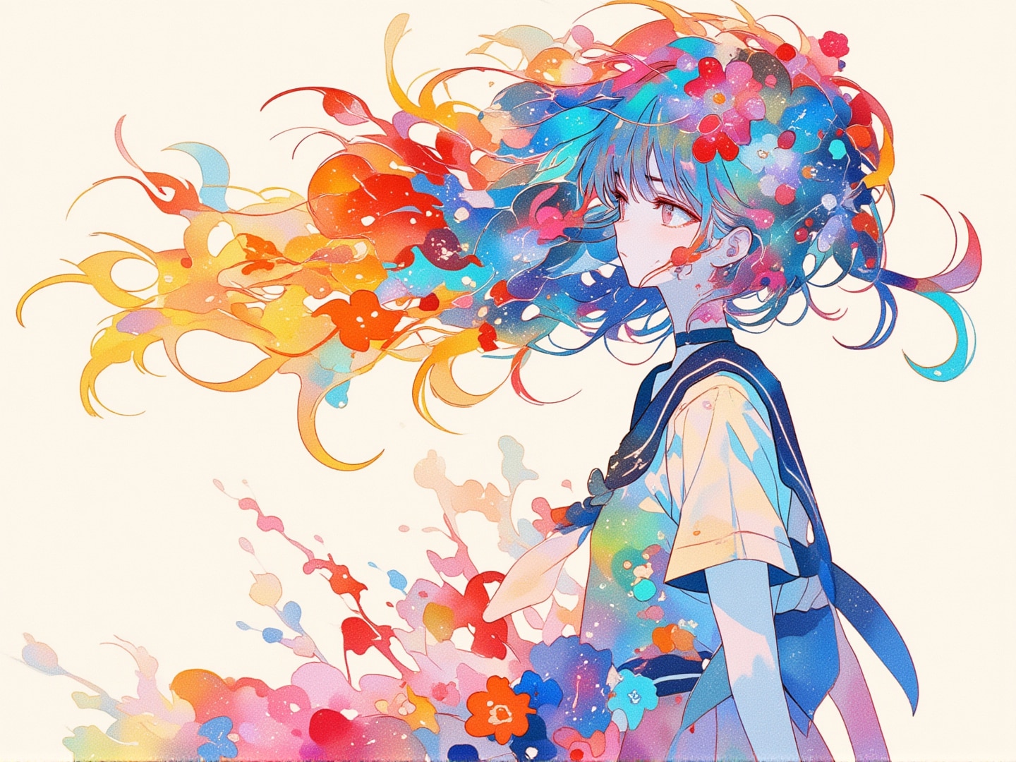 無意味な花 | の人気AIイラスト・グラビア