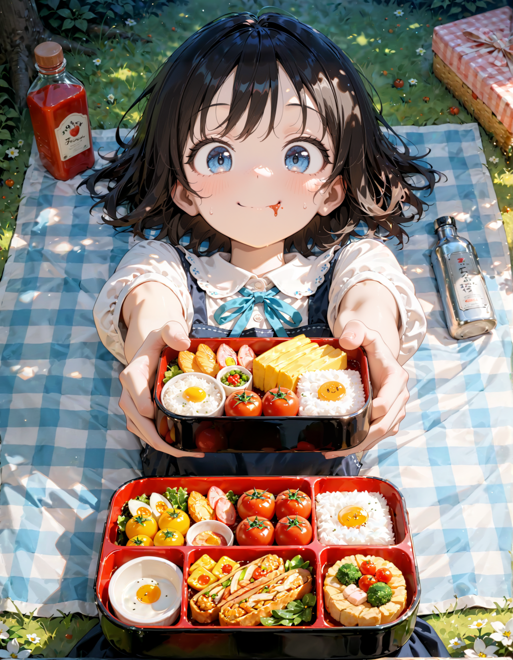 今日はお弁当始めの日。ステンレスボトルの日。シートの日。よいトマトの日　その２