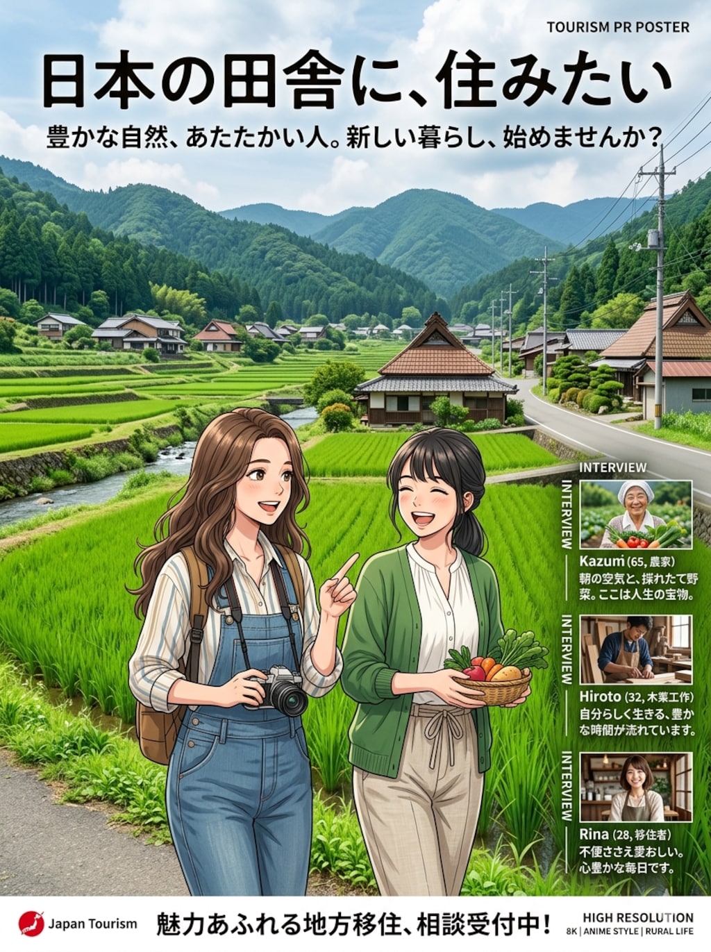田舎暮らしPR