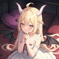 オリシアちゃんのサキュバスコスプレ♪ 3枚目