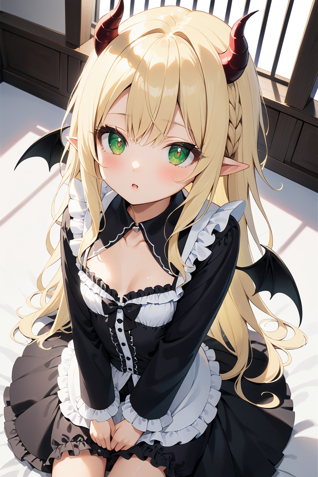 オリシアちゃんのサキュバスコスプレ♪