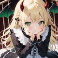 オリシアちゃんのサキュバスコスプレ♪ 2枚目