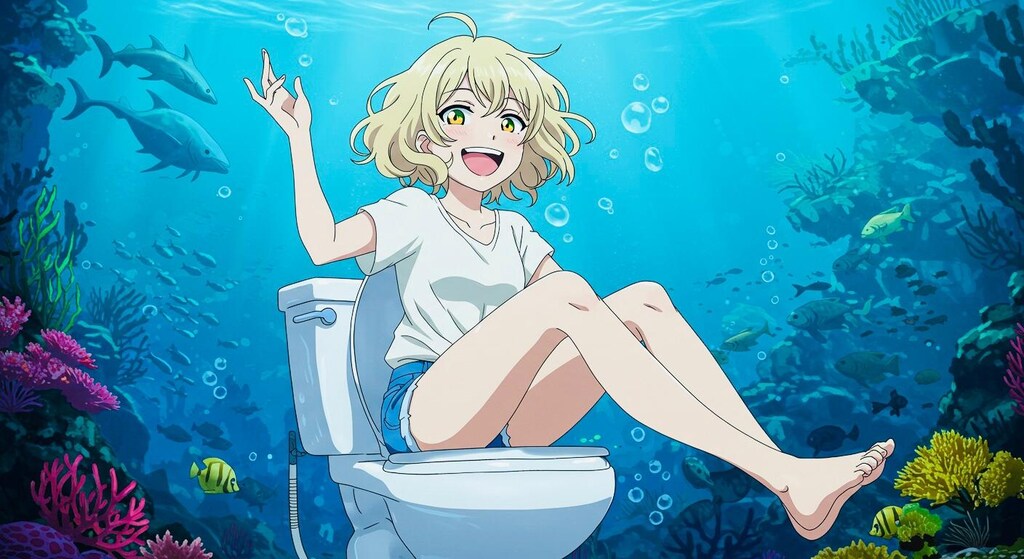 湖夏ちゃん✖️🚽