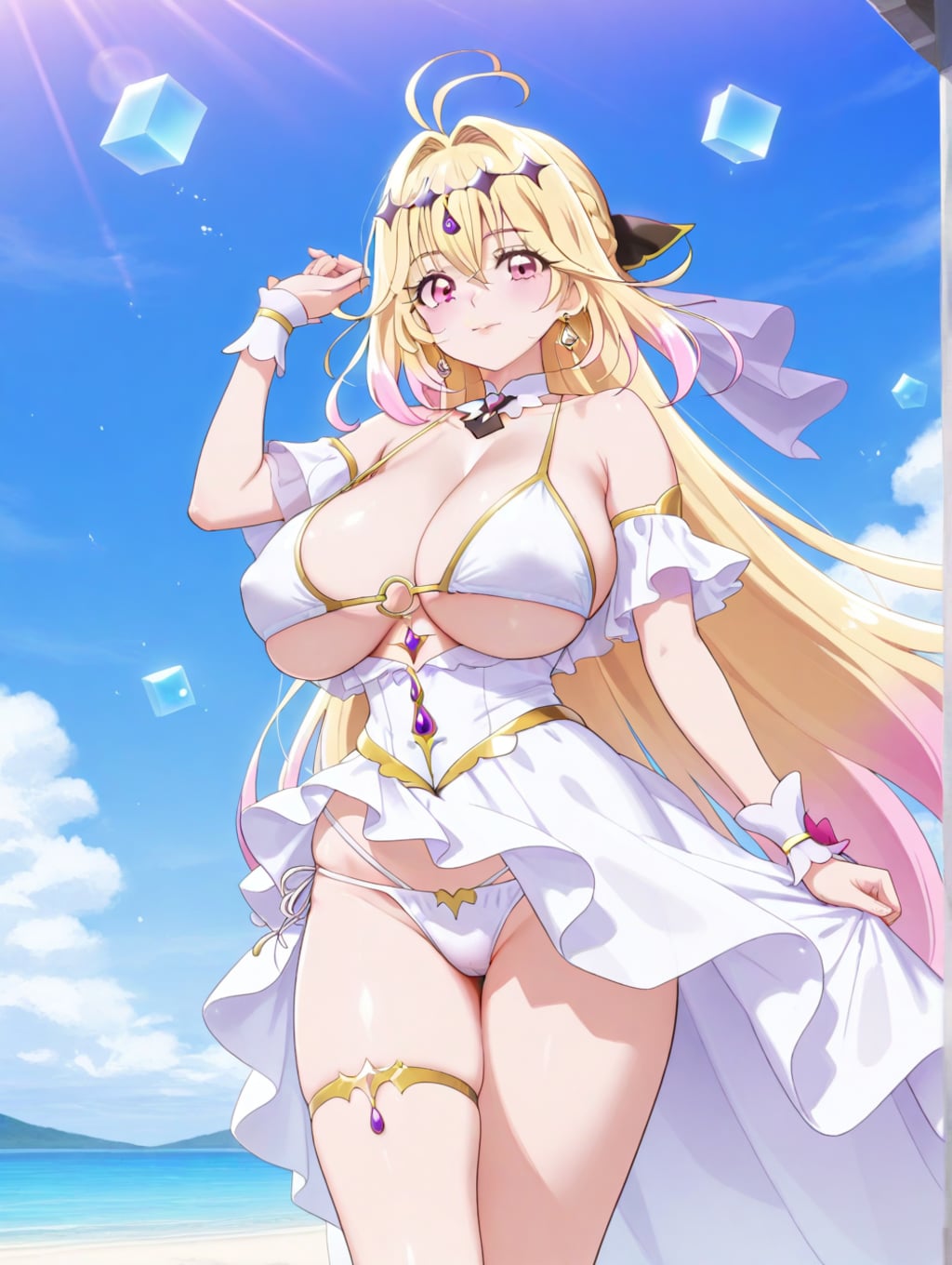 キュアアルカナ・シャドウ　水着フォーム🧡