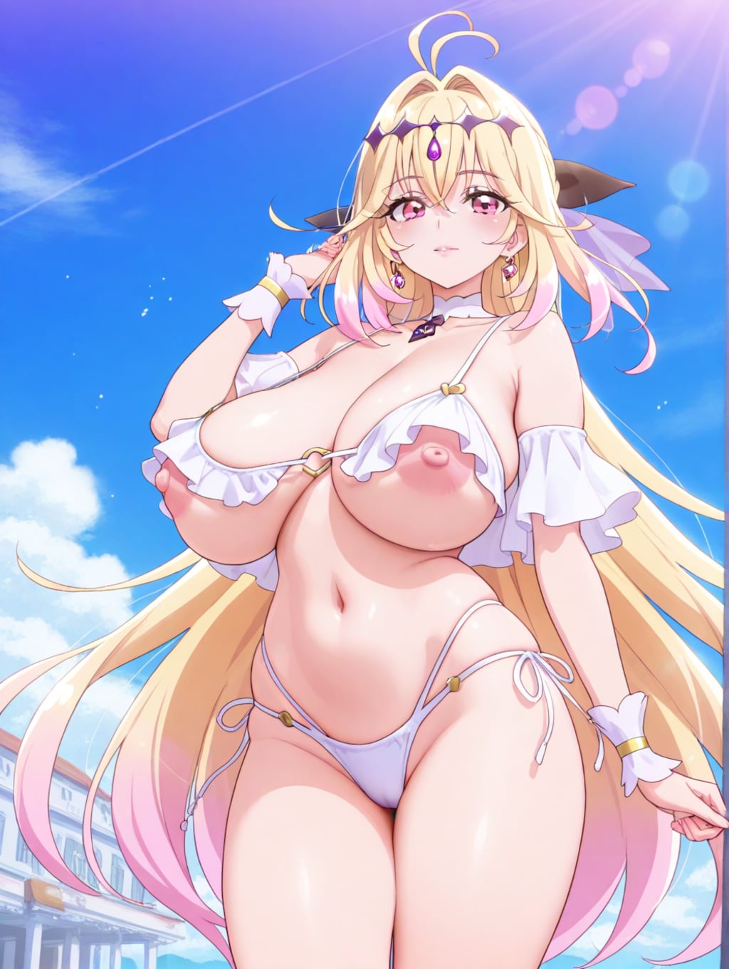 キュアアルカナ・シャドウ　水着フォーム🧡
