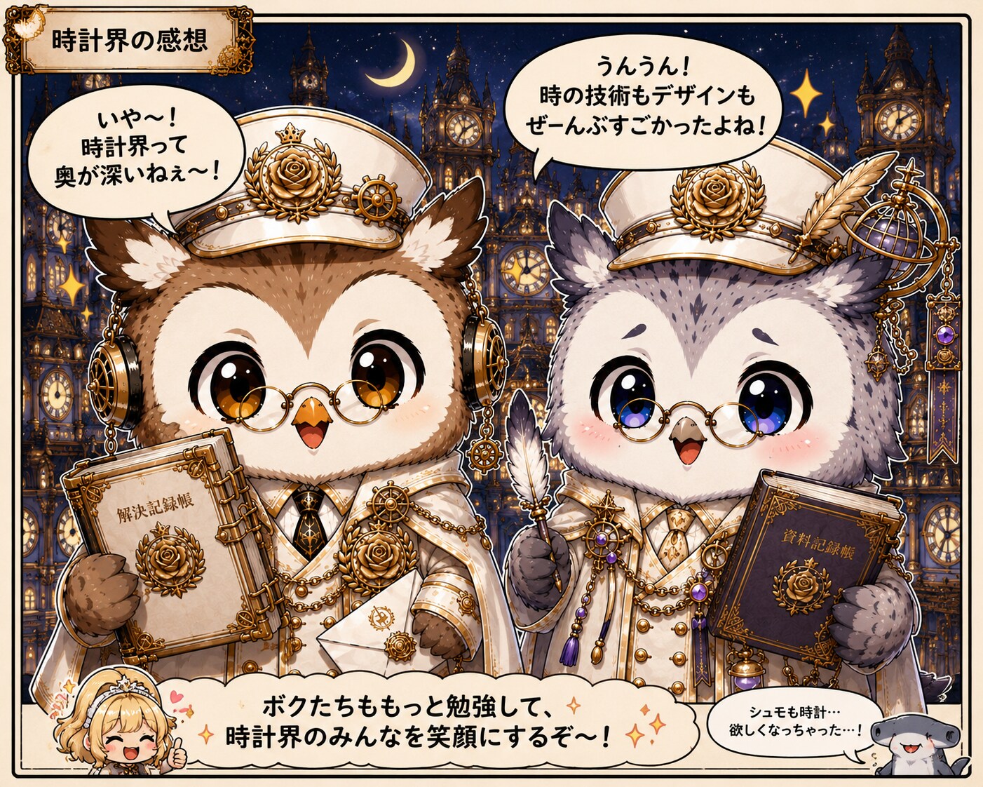 生成AIと時計界の街