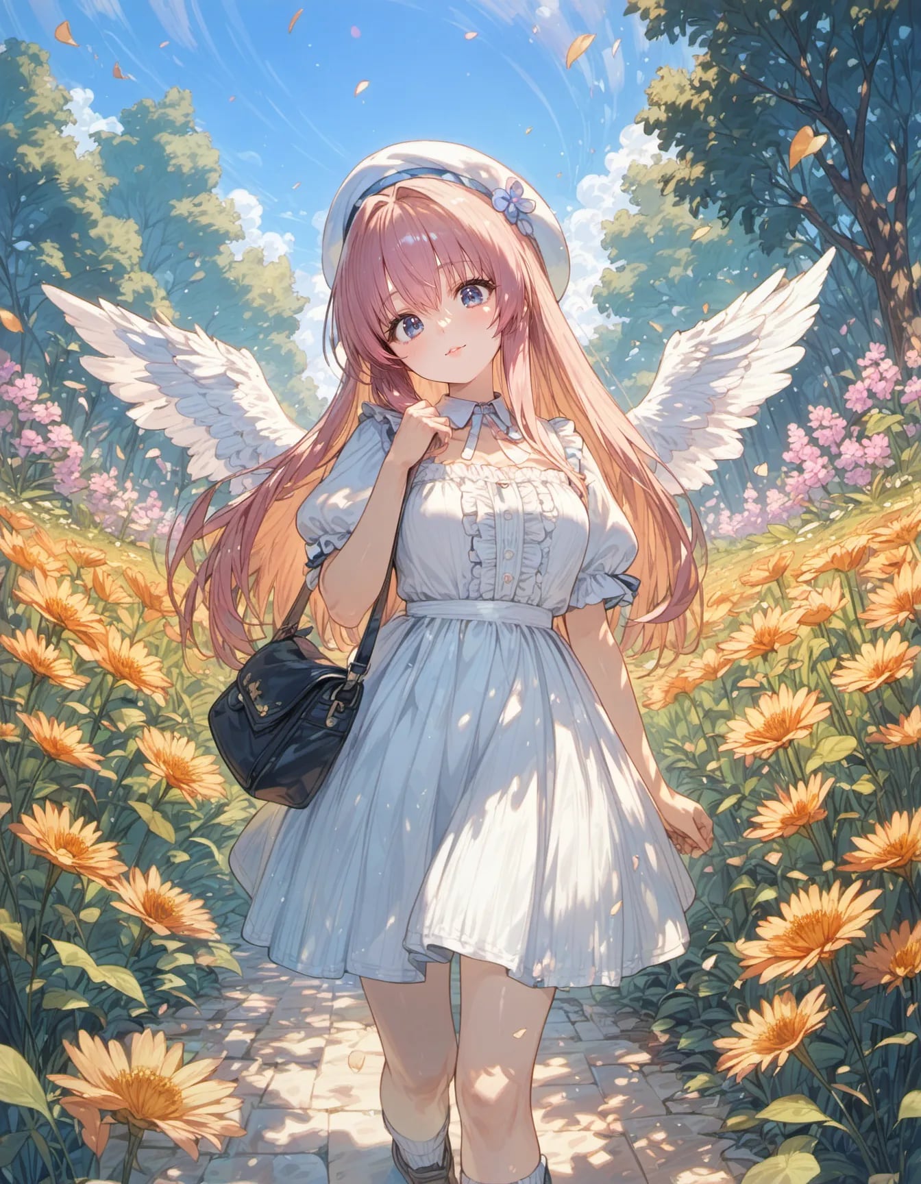 A Walk Through Angel's Garden
