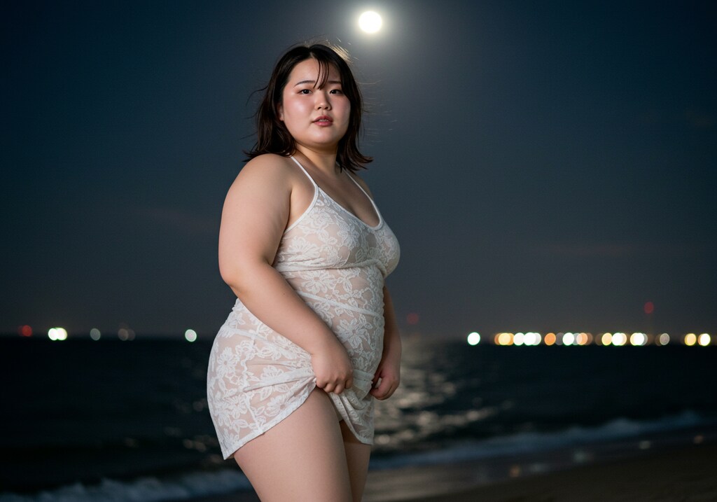 ぽっちゃりさん写真集～月とマーメイド～①