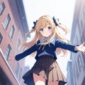 雪の街を楽しもう♪ 2枚目