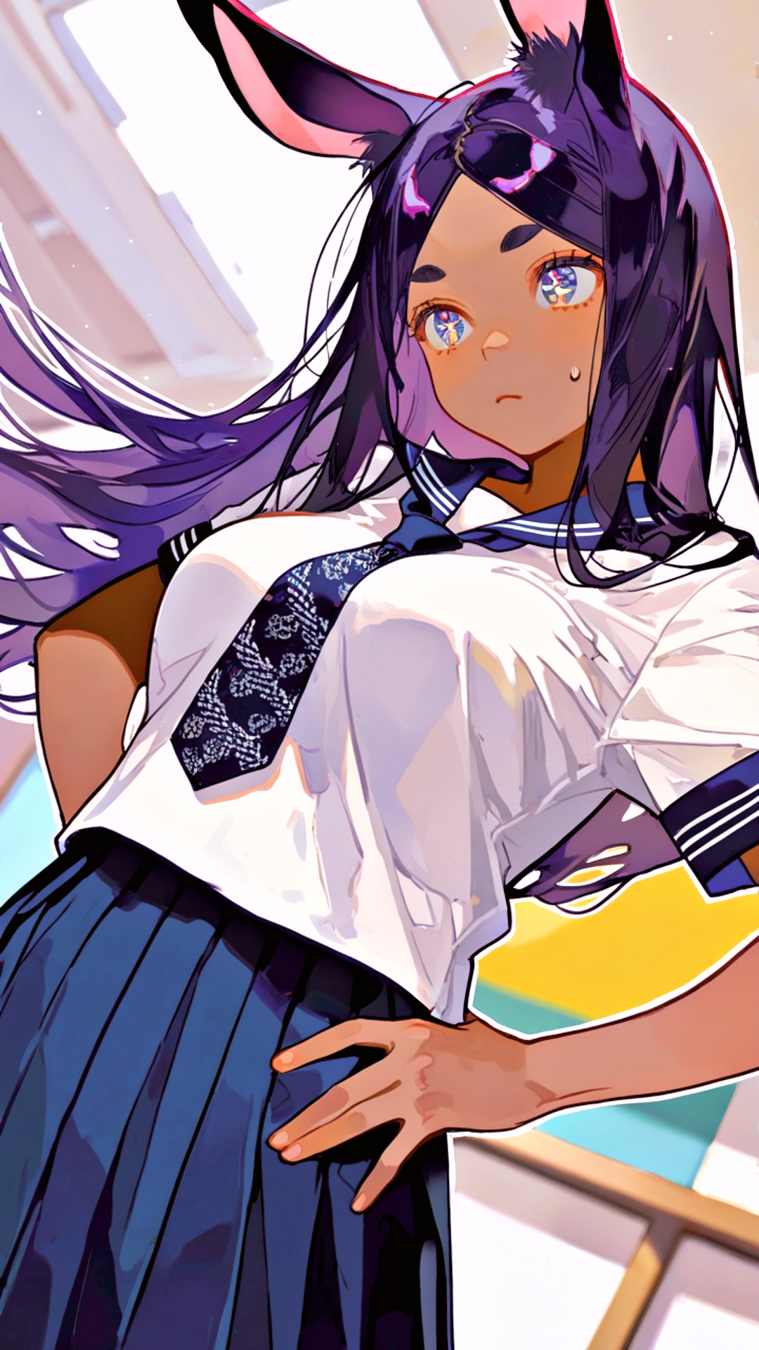 うさみみ女子高校生 | の人気AIイラスト・グラビア