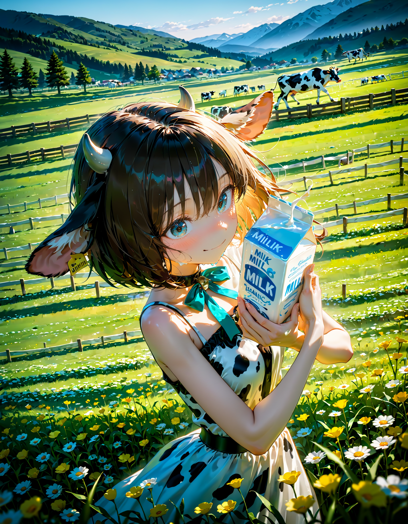 今日はミルクの日のミルクの時間＜午前9時・午後9時＞。スリムの日　その４