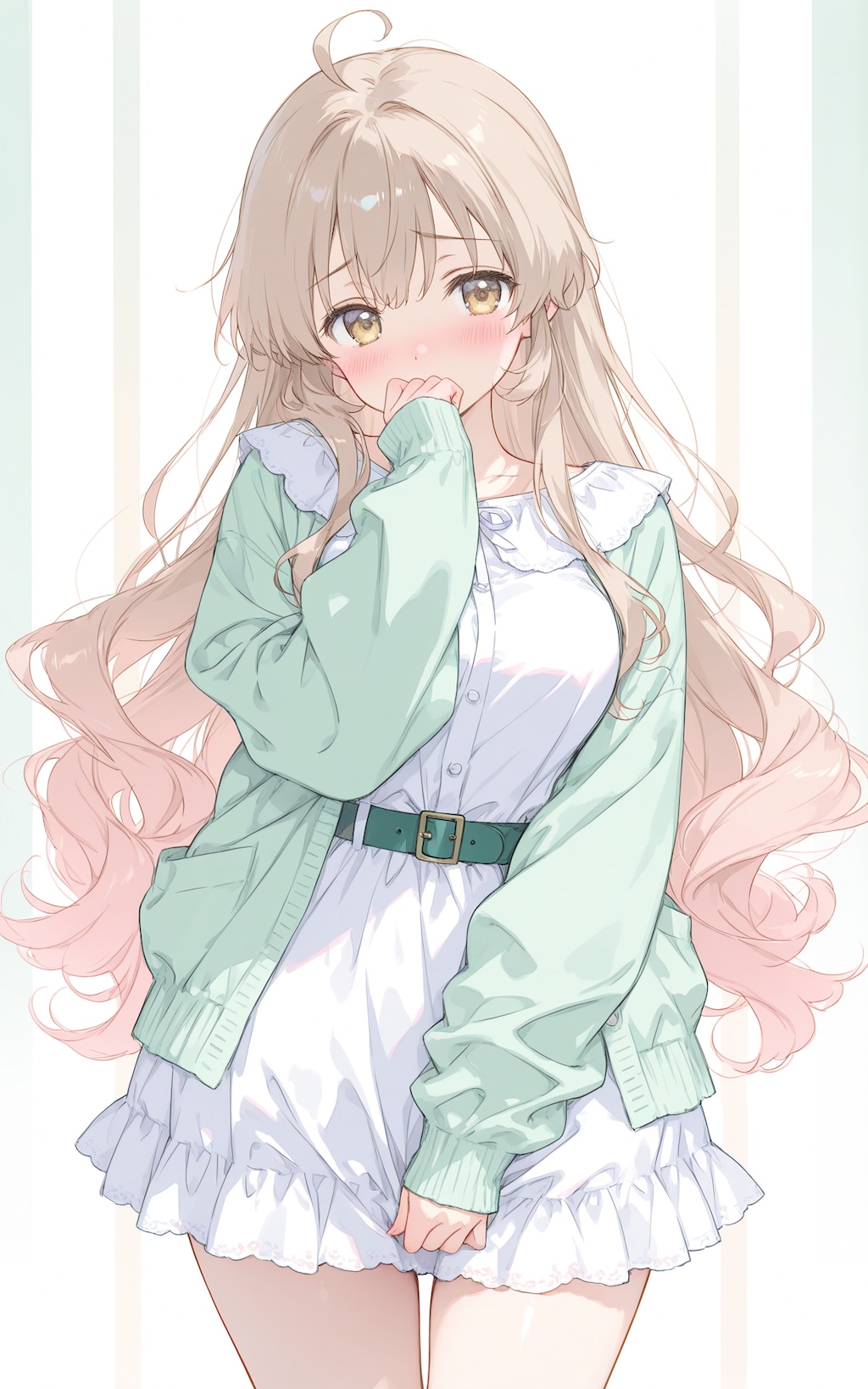 萌え袖　ゆるふわちゃん