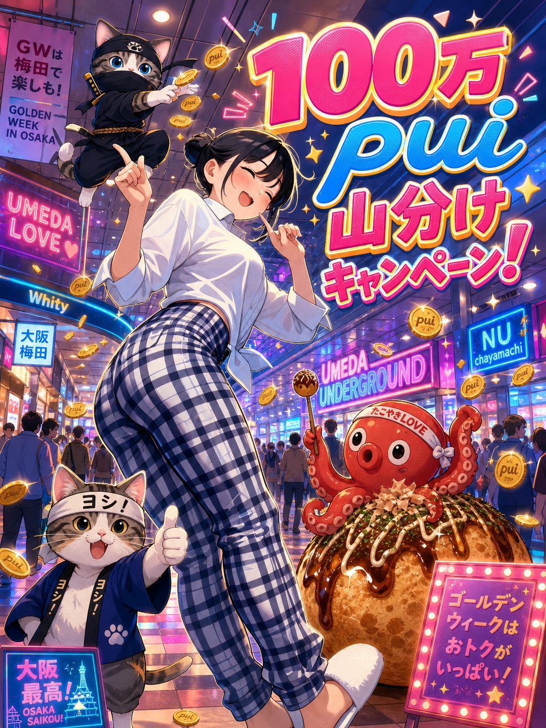 １００万まで後少し！ | の人気AIイラスト・グラビア