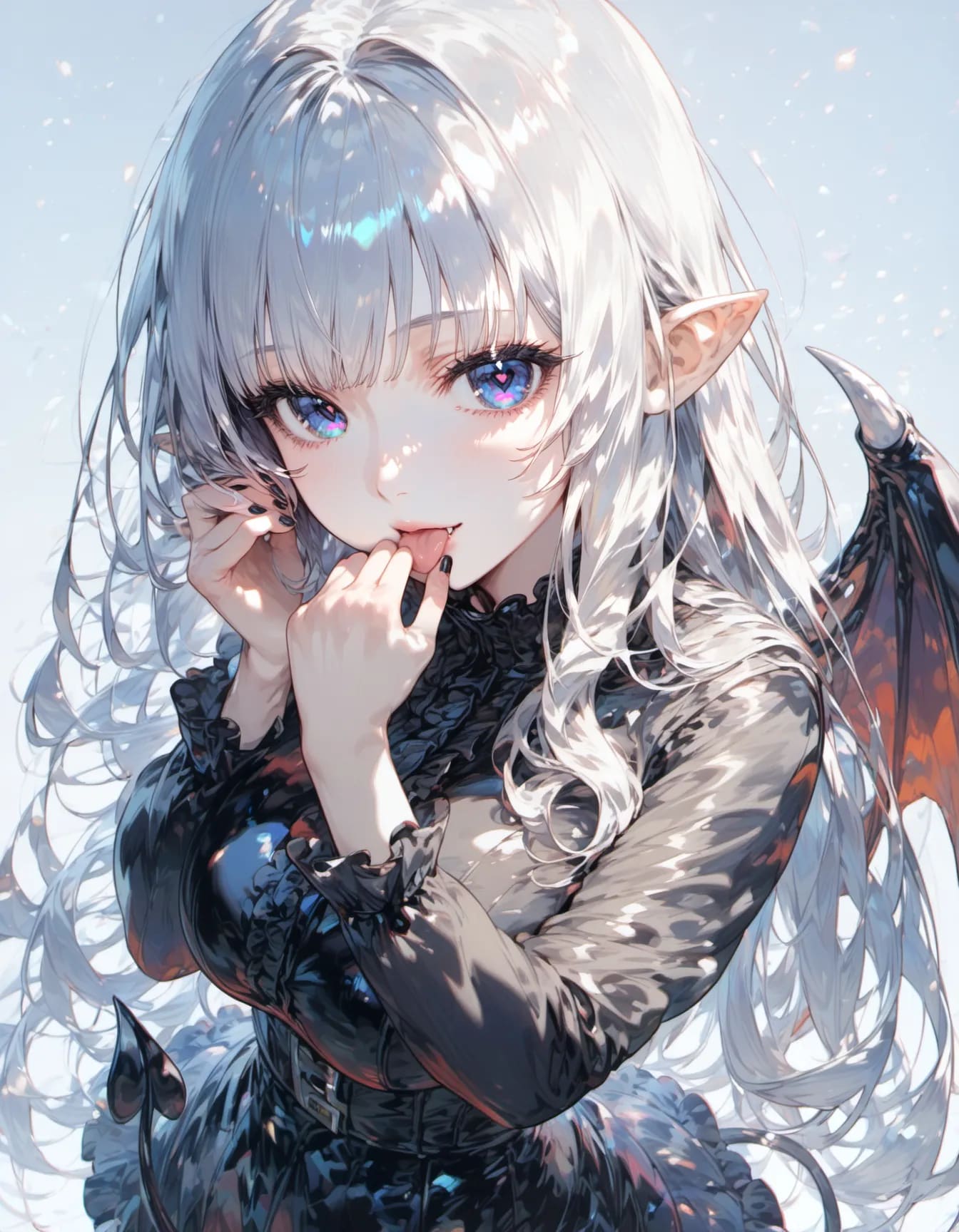 Whispers Beneath Crystal Wings