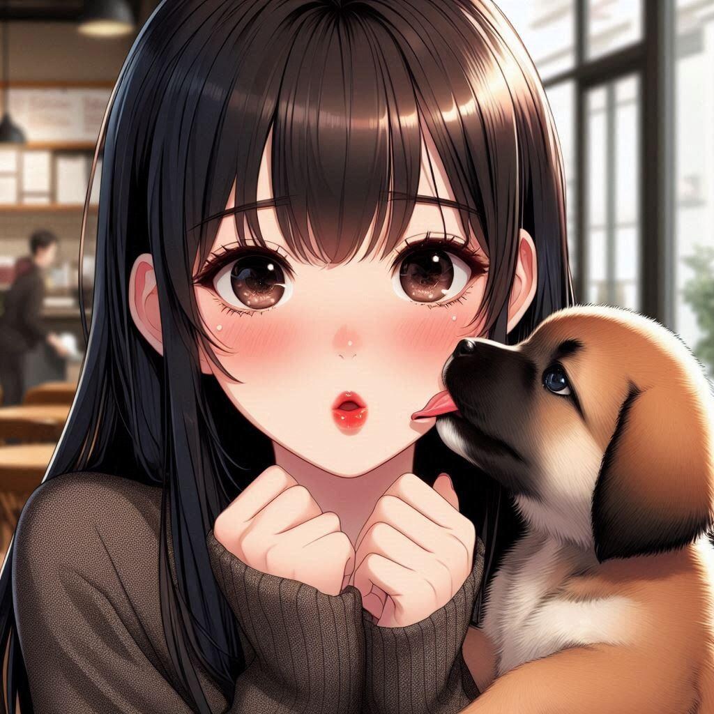 サキちゃんとイッヌ喫茶