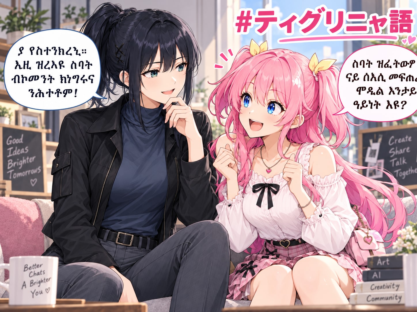#ティグリニャ語 | の人気AIイラスト・グラビア