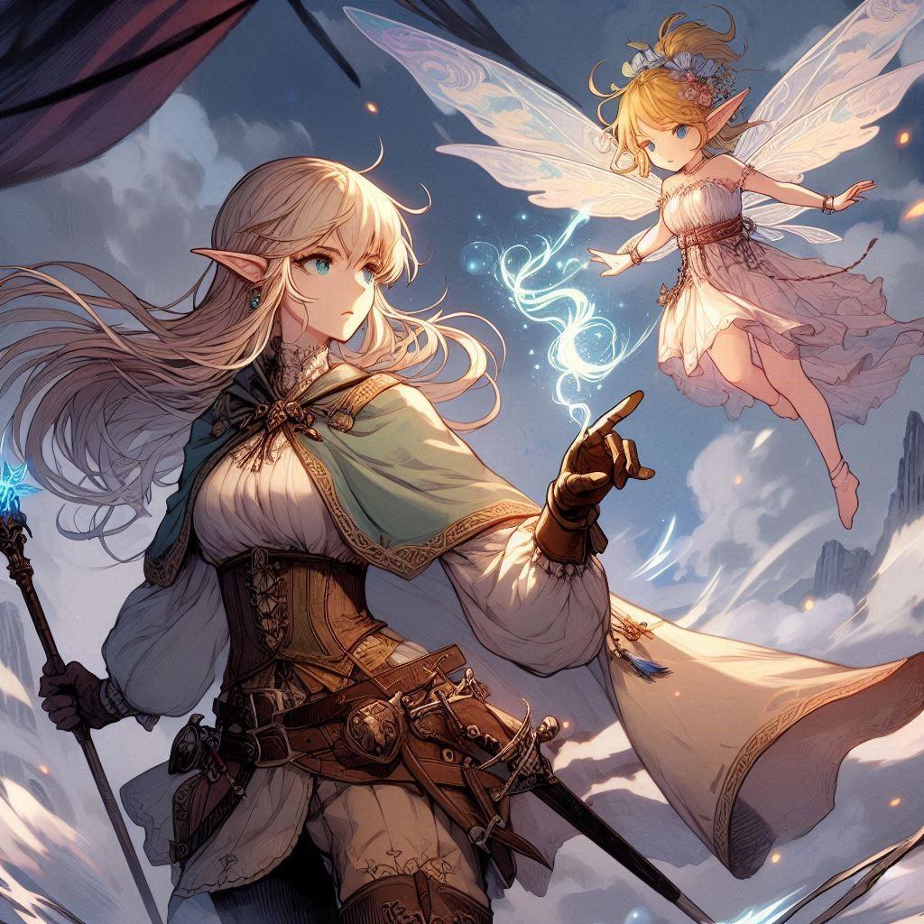 エルフと妖精 | の人気AIイラスト・グラビア