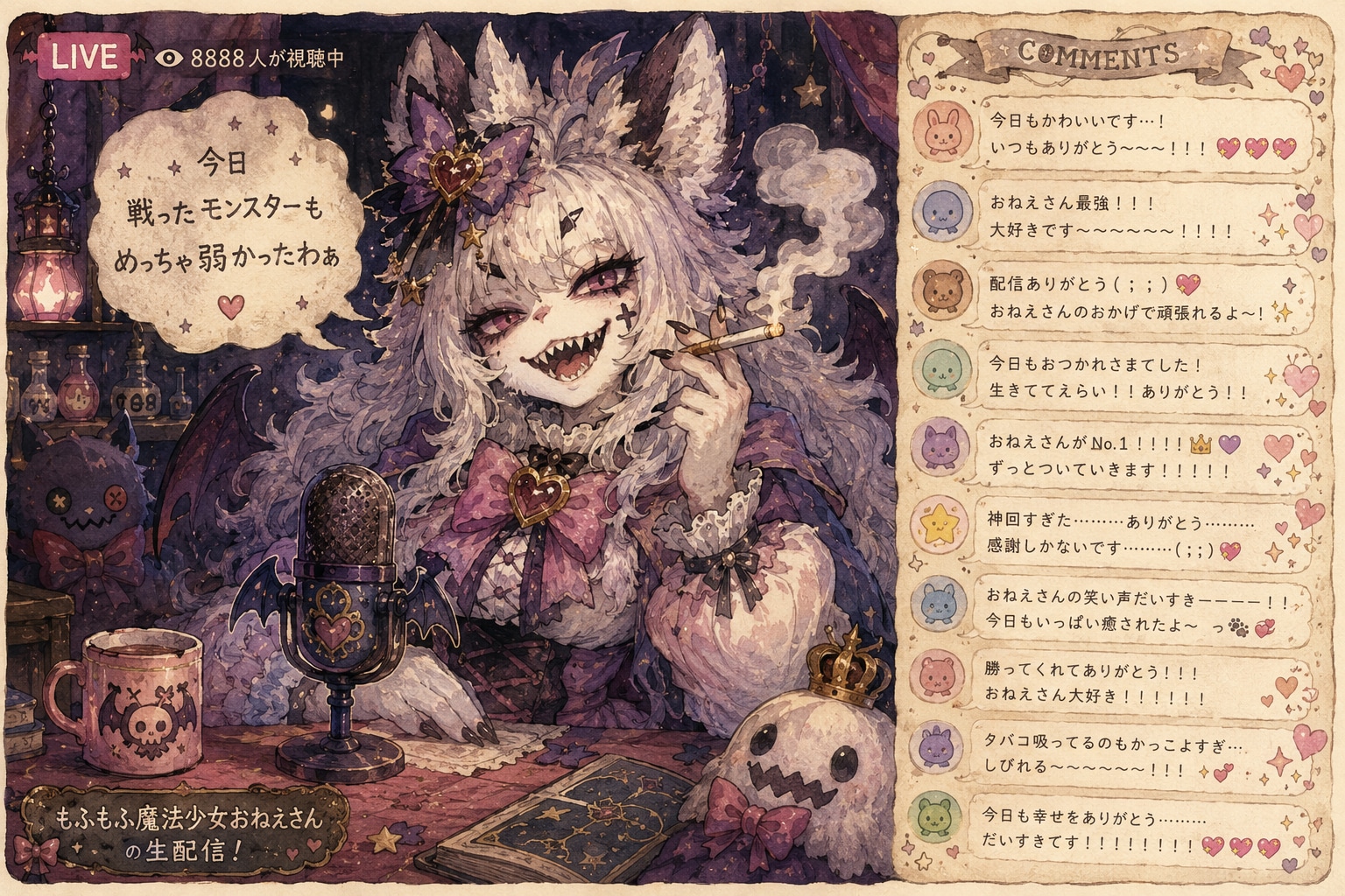 けものおねえさん配信者