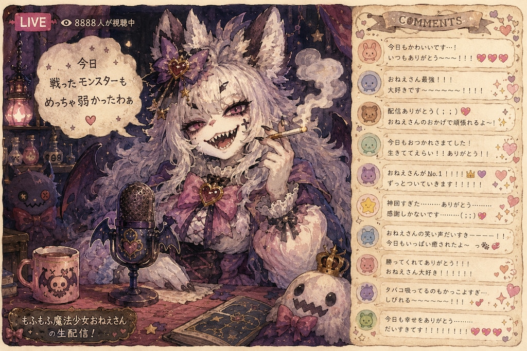 けものおねえさん配信者