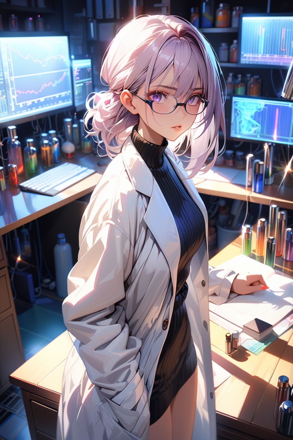 （６０２HQ）銀髪ちゃん博士