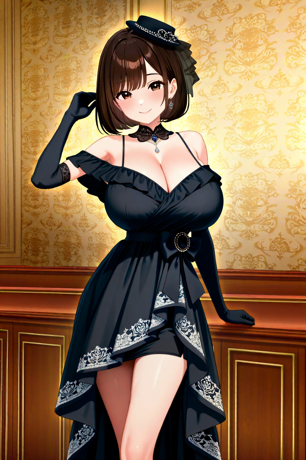 黒色アキちゃん | の人気AIイラスト・グラビア