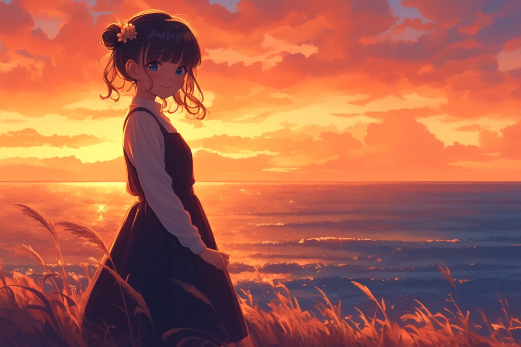 夕暮れのおだんごちゃん🍡✨81