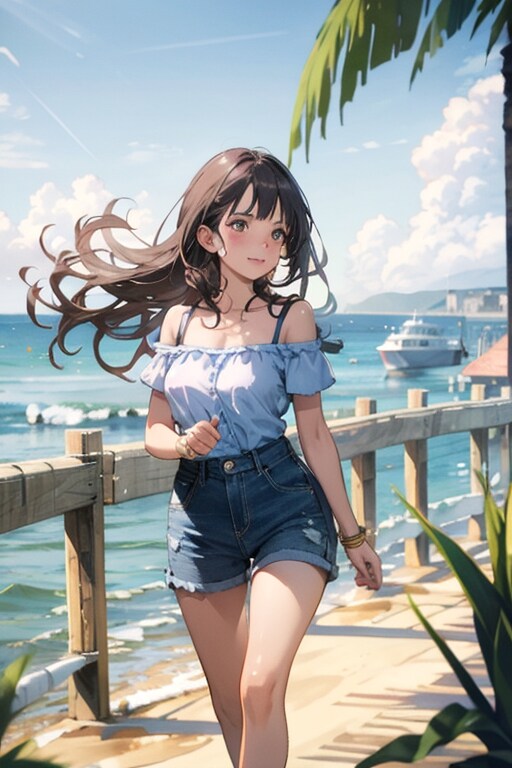 Seaside walk