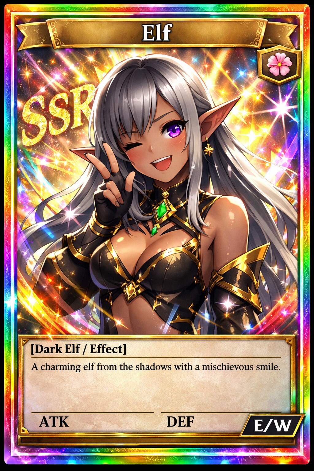ダークエルフSSR